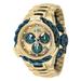 Renewed Invicta Subaqua Alpha Swiss Ronda Z60 Caliber Men's Watch w/ Mother of Pearl Dial - 50.5mm Green Gold (AIC-43218)