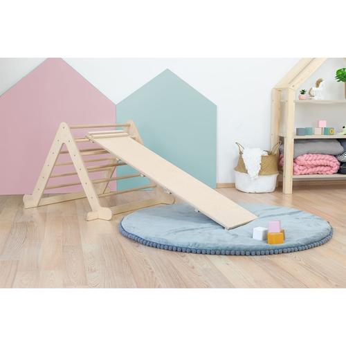 Triangle de pikler avec planche pour enfant piky naturel