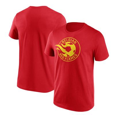 Belgien FA Red Flames Grafik T-Shirt - Rot - Herren Image