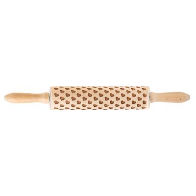 Mrs. Anderson's Baking Heart DesignRolling Pin