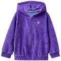 United Colors of Benetton Mädchen Jacke C/CAPP M/L 3y3eg501z Kapuzenpullover, Viola 30f, XS