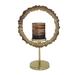 Small Pillar Candle Holder with Ring - 18"