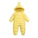 Eashery Baby and Toddler Boysâ€™ Jacket Boys Winter Jacket Coat Lightweight Pullover Top Boys Outerwear Jackets (Yellow 18-36 Months)