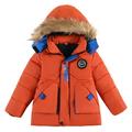 Eashery Lightweight Jacket for Boys Kids Baby Fall Winter Pullover Tops Boys Outerwear Jackets (Red 3 Years)