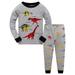 adviicd Toddler Boy Outfit Set 2 PC Hoodie Outfit Set Grey 6