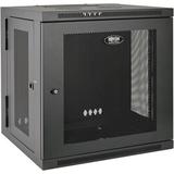 Tripp Lite - SRW12US 12U Wall Mount Rack Enclosure Server Cabinet Hinged 20.5 Deep Switch-Depth (SRW12US) black