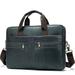 Genuine Leather Business Messenger Women Men Bag Tote Briefcase For Documents A4 Shoulder Handbag Male Female Laptop Brief Case