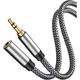 Audio Extension Cable 15Ft Audio Auxiliary Stereo Extension Audio Cable 3.5mm Stereo Jack Male to Female Stereo Jack