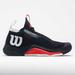 Wilson Rush Pro Tour Mid Men's Tennis Shoes Black/White/Red