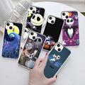 Fashion Cartoon Nightmare Before Christmas Clear Phone Case For iPhone 15 15 PRO MAX 14 13 11 12 Mini Pro Xs Max XR 5/5s/SE 6 6S 7 8 Plus