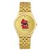 Men's Gold St. Louis Cardinals Rolled Link Bracelet Wristwatch