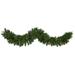 Nearly Natural 6 Mixed Pine Christmas Garland with 35 Clear LED Lights Berries