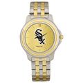 Men's Chicago White Sox Gold Dial Two-Tone Wristwatch