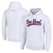 Unisex Starter White New York Giants Tailsweep Pullover Hoodie