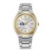 Women's Citizen Watch Silver BYU Cougars Eco-Drive Two-Tone