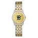 Women's Detroit Tigers Gold Dial Two-Tone Wristwatch