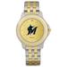 Men's Miami Marlins Gold Dial Two-Tone Wristwatch