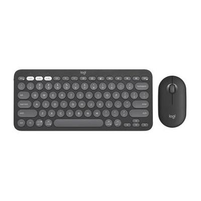 Logitech Pebble 2 Wireless Keyboard and Mouse Combo (Tonal Graphite) 920-012061