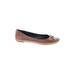 Circus by Sam Edelman Flats: Brown Solid Shoes - Women's Size 6 1/2 - Round Toe