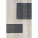 Blue 72 x 48 x 0.2 in Area Rug - Emily Henderson x Rugs USA Jay Colorblocked Wool Area Rug Wool | 72 H x 48 W x 0.2 D in | Wayfair AECR13A-406