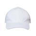 CAP AMERICA I1002 Relaxed Golf Dad Hat in White size Adjustable | Cotton Chino Twill