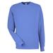 J America 8731JA Men's Pigment Dyed Fleece Sweatshirt in Regatta size 3XL | Cotton/Polyester Blend
