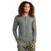 District DT145 Perfect Tri Long Sleeve Henley T-Shirt in Heathered Charcoal size 3XL | Triblend