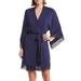 Mariana Lace Trim Jersey Robe