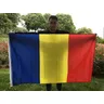 Himmel Flagge Rumänien Flagge 90*150cm hängen blau gelb rot ro rou Rumänien Flagge Polyester