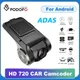 Podofo dash cam adas auto dvr 720p adas dashcam dvrs video hd usb tf karte auto recorder für android