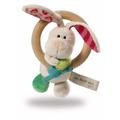 NICI 37433 - My First Nici, Holzgreifring, Hase Till mit Glocke, - NICI GmbH