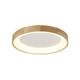 Plafonnier LED rond en bois de style nordique ø47 cm