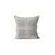 Coussin motif graphique velours gris 60x60cm