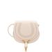 Marcie Small Leather Saddle Bag - Natural - Chloé Shoulder Bags