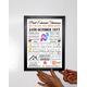 PERSONALISED Day You Were Born A4 Print Word Art Coloured Birthday Celebration Photo Poster Gift Keepsake sold as Print Only or In A Frame