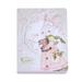 Girls Scrapbook Miss Rabbit Pattern Scrapbook Creative Notebook Girls Writing Pad Diary Notepad Memo Pad (Spring Growing)