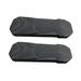 2x Office Chair Replacement Arm Pads Replacement Universal Office Chair Parts with Mounting Hole for Computer Chair Armchair