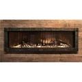 48 in. Contemporary Linear Direct Vent Fireplace Black Liner Propane - MF Remote