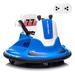 Towallmark 6V 25W Kids Bumper Car 360Â° Rotating Electric Toy Car Kid 2-5 Years Old Battery Powered Bumper Car With Remote Control Colored Lights Birthday Christmas Gift Blue