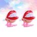 clockwork toy 4PCS Wind-up Mouth Toys Cartoon Mouth Clockwork Toy Funny Mouth Shape Wind-up Toy Early Educational Wind-up Toy for Kids Playing