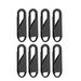 Universal Detachable Zipper Puller 4/8pcs Metal Zipper Repair Kit for Coat Bag Zipper Puller Universal Detachable Metal Zipper Repair Kit General 4/8pcs for Coat Bag Black 8pcs