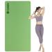 YR Yoga Mat Thick 10mm TPE Foam XL 76x35 Home/Gym HIIT Fitness Non Slip Exercise Mat Green