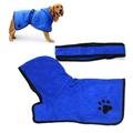 Dog bath towel super absorbent and fast drying microfiber dog bath towel with adjustable cap bath towel cat and dog bath towel