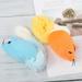 plush mouse 2pcs Long Tail Mouse Funny Plush Toy Catnip Cat Playing Props Cat Teaser Interactive Toy (1pcs Orange 1pcs Blue)