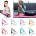 Kaesi Portable Fitness Yoga Mat Belt Rope Elastic Shoulder Carrier Strap Two-way Sling Black