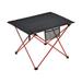 BELLZELY Outdoors and Sports Clearance Ultralight Aluminum Portable Outdoor Folding Table Suitable For Picnics Camping Barbecue