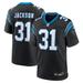 Men's Nike Lamar Jackson Black Carolina Panthers Game Jersey