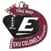 Eastern Kentucky Colonels Arrow Sign