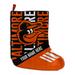 Chad & Jake Baltimore Orioles Personalized Holiday Stocking