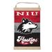 Northern Illinois Huskies Reversible Retro Logo Banner Sign